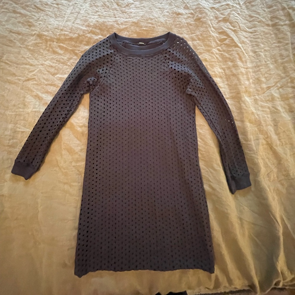 Monrow black mini dress size small-worn once